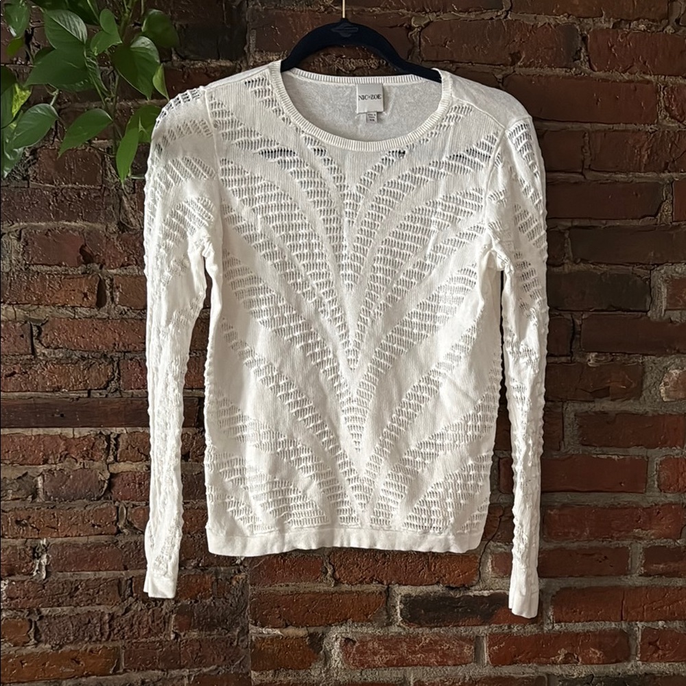 White Knit Sweater